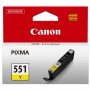 Canon CLI-551Y Yellow/Geltona rašalinio spausdintuvo rašalo kasetė, 7 ml