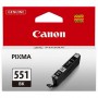 Canon CLI-551BK Black/Juoda rašalinio spausdintuvo rašalo kasetė, 7 ml