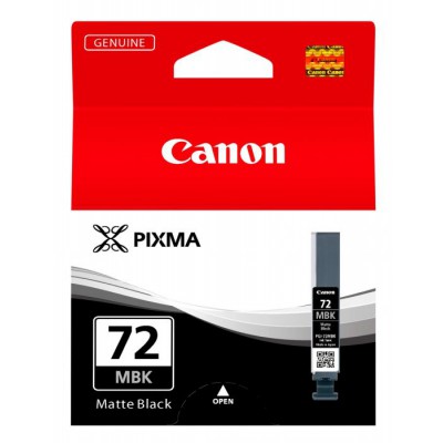 Canon PGI-72MBK Matte Black/Matinė juoda rašalinio spausdintuvo rašalo kasetė, 14 ml