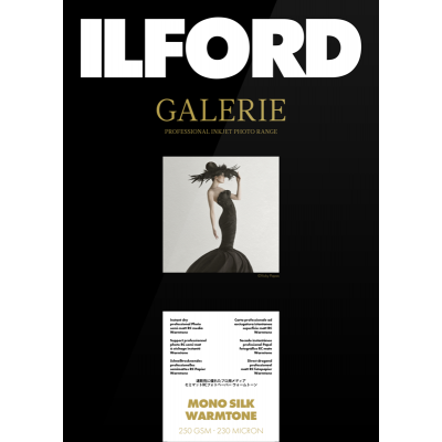 Ilford Galerie Mono Silk Warmtone Fotopopierius 250g/m², 25 vnt.