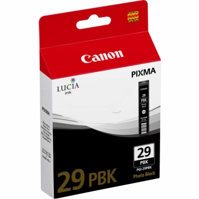 Canon PGI-29PBK Photo Black/Foto juoda rašalinio spausdintuvo rašalo kasetė, 36 ml