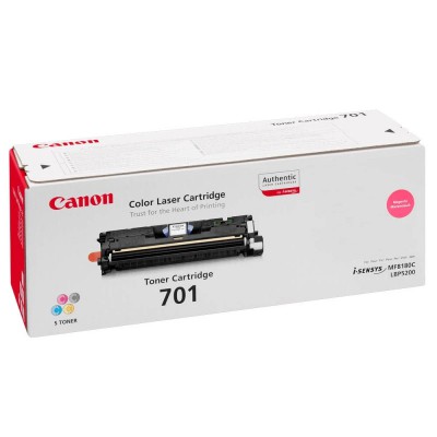 Canon 701M Magenta/Purpurinė lazerinio spausdintuvo tonerio kasetė, 4000 psl.