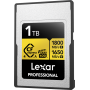 Lexar Atminties kortelė CFexpress 4.0 Pro Gold, VPG400, R1800/W1650 (Type A), 1TB