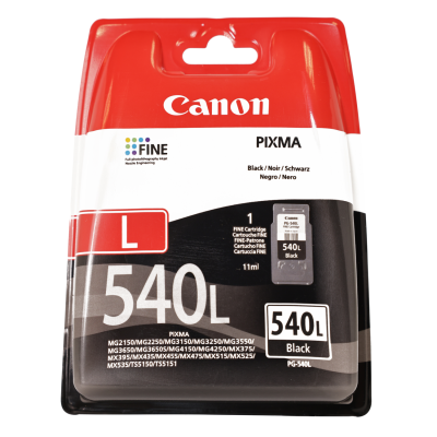 Canon PG-540L Black/Juoda rašalinio spausdintuvo rašalo kasetė, 11 ml