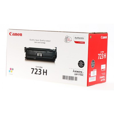 Canon 723H Black/Juoda lazerinio spausdintuvo tonerio kasetė, didelės talpos, 10000 psl.