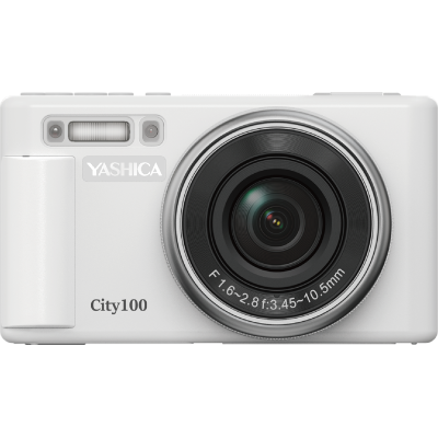 YASHICA Fotoaparatas City 100, baltas