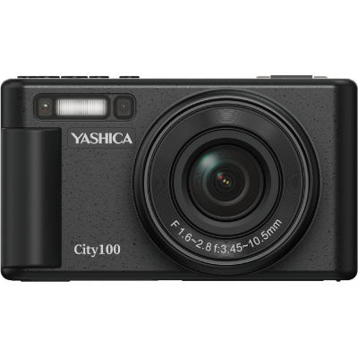 YASHICA Fotoaparatas City 100, juodas