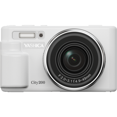 YASHICA Fotoaparatas City 200, baltas