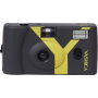 YASHICA MF-1 Daugkartinio naudojimo fotoaparatas, pilkas