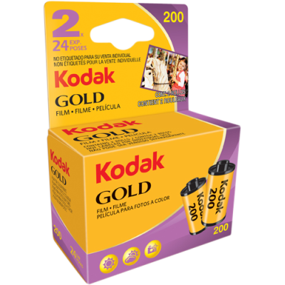 Kodak Spalvota fotojuostelė 135 Gold 200 24x2