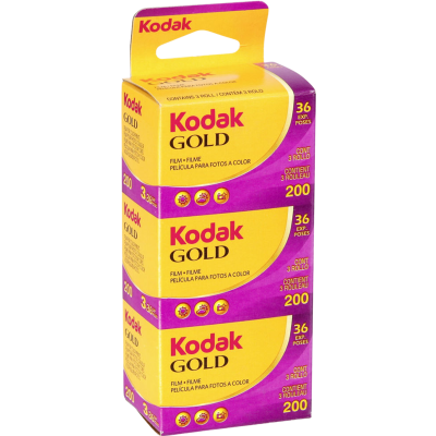 Kodak Spalvota fotojuostelė 135 Gold 200-36x3